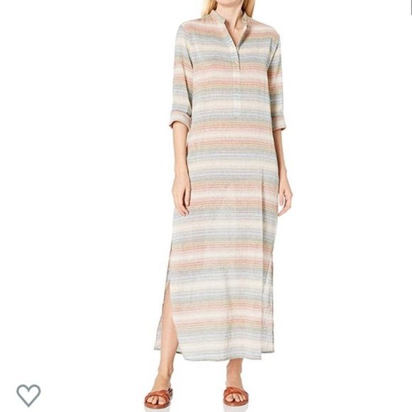 Mara Hoffman Womens Placket Front Caftan Cover Up Mara Hoffman Womens Placket Front Caftan Cover Up